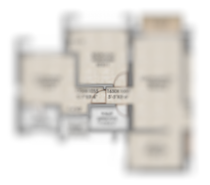 Arkade Dahisar East 3BHK Plan